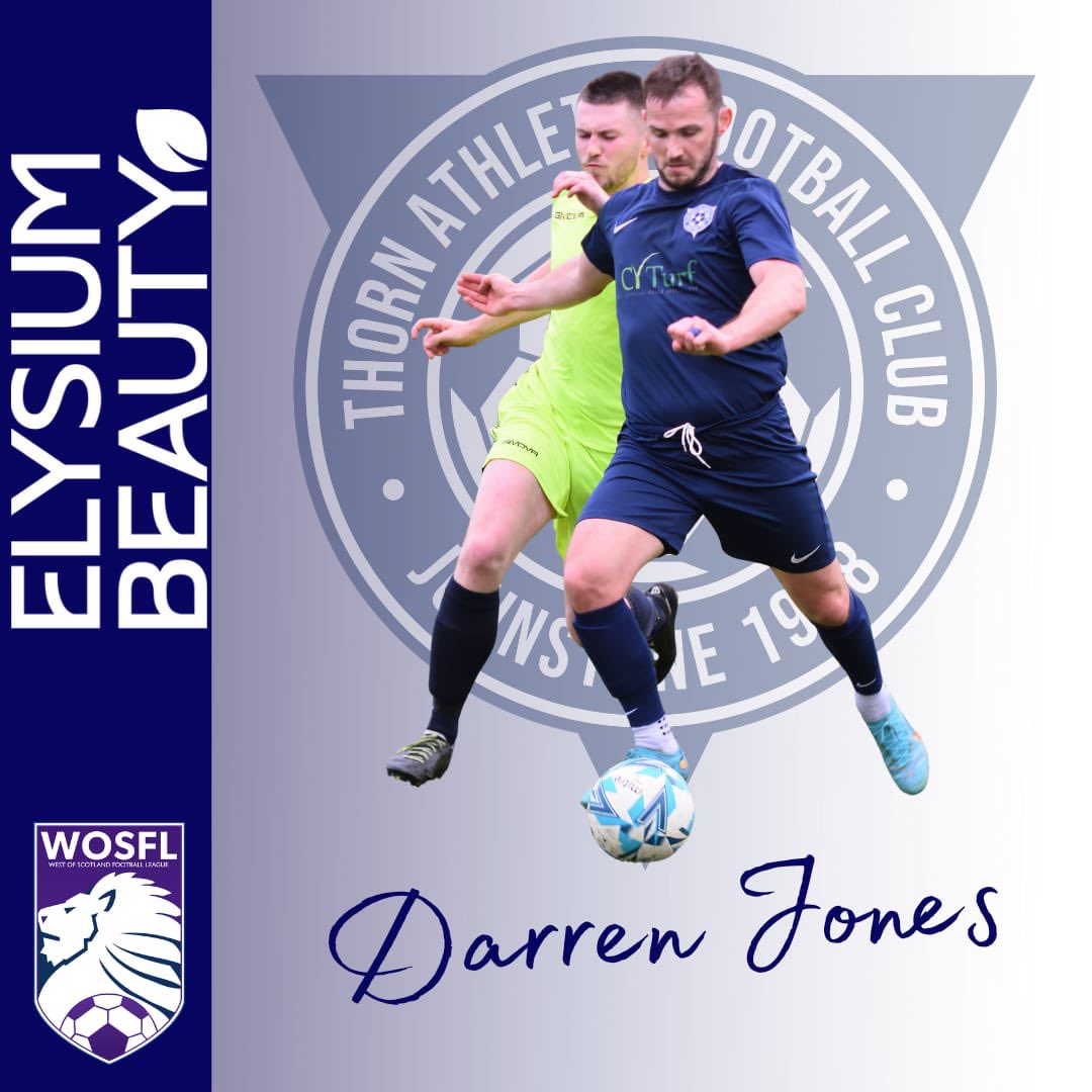Thorn Athletic WOS (@thornwos) on Twitter photo Goal update ||
Dalry Thistle 1-2 Thorn Athletic
He’s back <a href="/DarrenJones31/">DarrenJones</a>
Great work from <a href="/div_mck/">David McKenna</a> who releases Jonesy, he composes himself and tucks it away superbly to put us in front.
Cmon The Thorn! Goal update ||
Dalry Thistle 1-2 Thorn Athletic
He’s back <a href="/DarrenJones31/">DarrenJones</a>
Great work from <a href="/div_mck/">David McKenna</a> who releases Jonesy, he composes himself and tucks it away superbly to put us in front.
Cmon The Thorn!