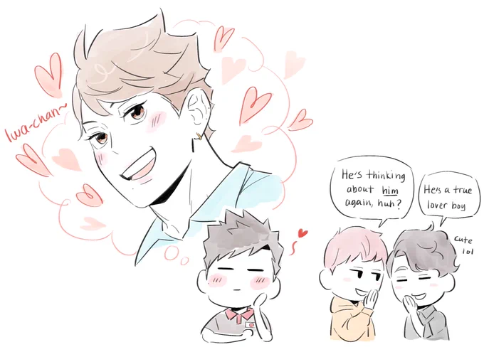 daily #iwaoi doodle | march 15 