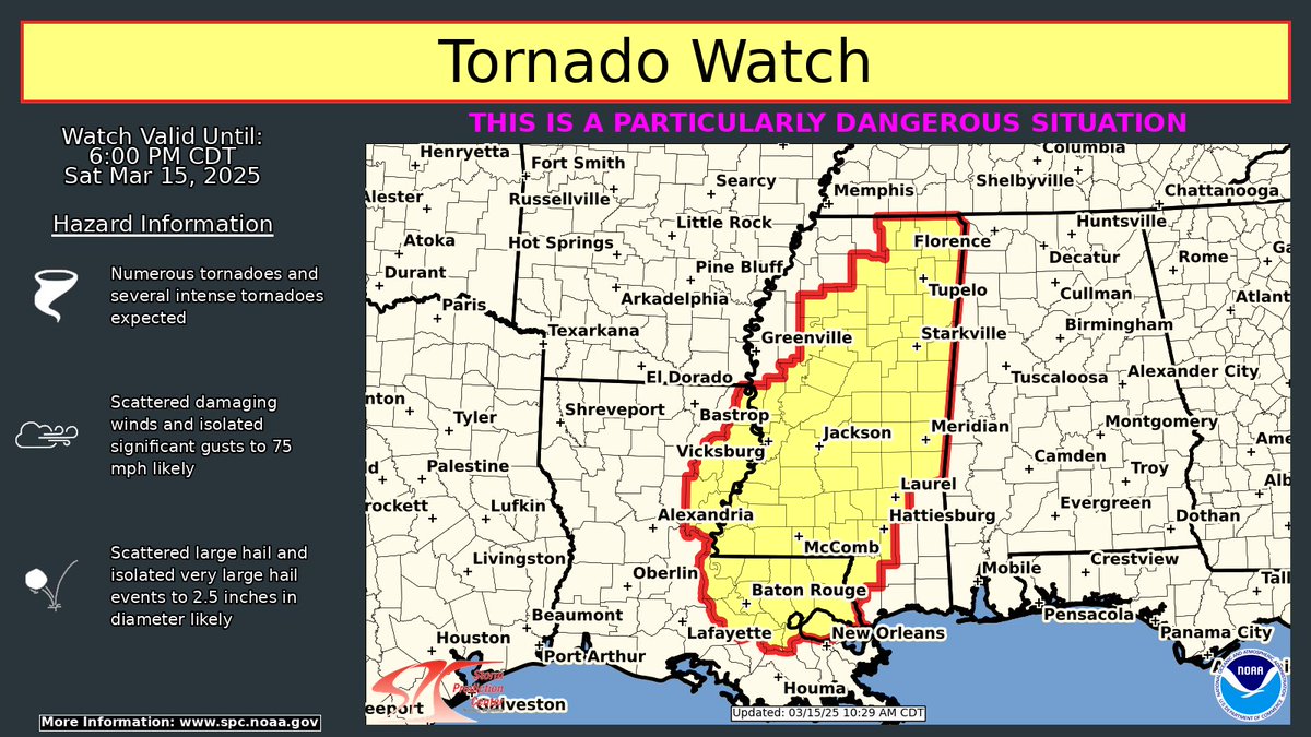 NWS Storm Prediction Center tweet media