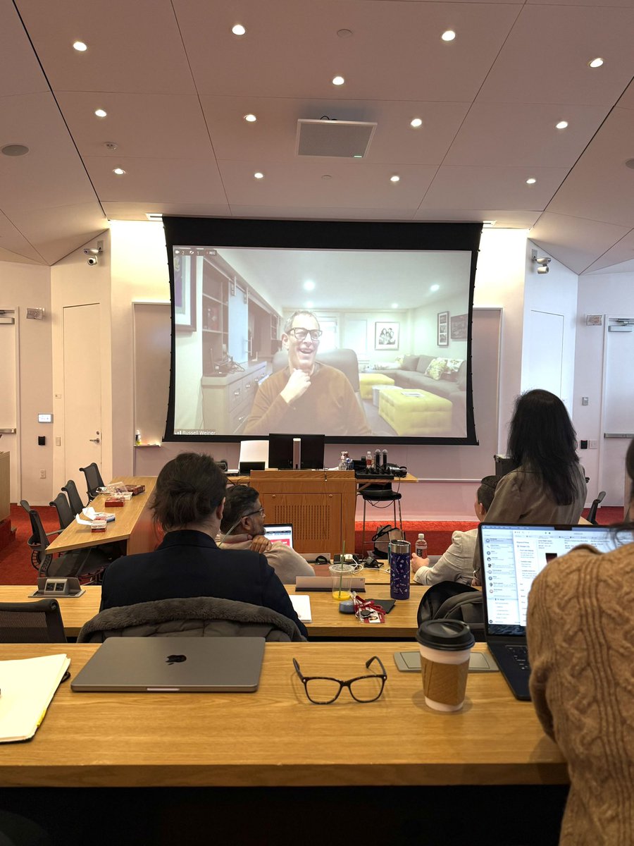 Just wrapped up an incredible session in my Product &amp; Branding MBA class at Cornell, where we had the privilege of hearing from Russell Weiner, CEO of Domino’s and a Cornell alum. #CornellMBA #Branding #ProductManagement #Leadership #Dominos