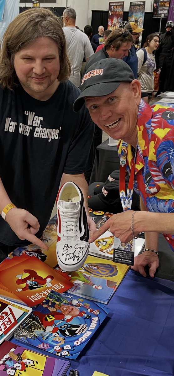 pkrugg's tweet image. I have never written Poo Gas on a shoe before. Until today.