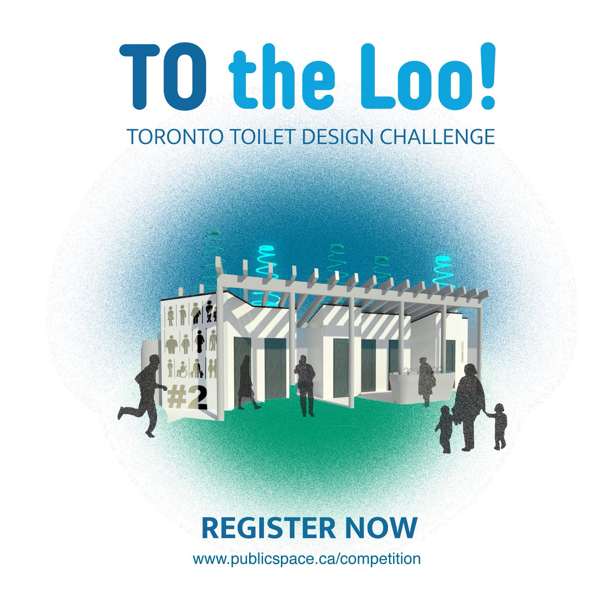 Have you ever had trouble finding a public washroom on the go? Join the  TO the Loo! and share your ideas for the Toronto toilet of the future

✨ Win cash prizes and have your design featured in
<a href="/Spacing/">Spacing</a> 

💥 Sign up is open now! Visit publicspace.ca/competition for more details