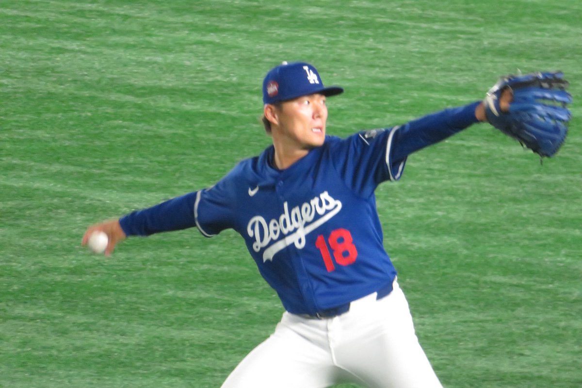 watamon111's tweet photo. ドジャースの勝利‼️
#大谷翔平
#ドジャース
#とうきドーム https://t.co/OwCOwPz2Vs