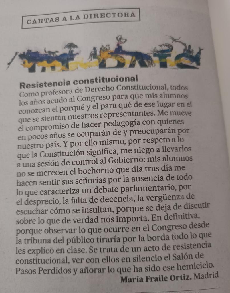 RaquelEcenarro's tweet photo. En bucle

Esta carta a la directora 

Suscribo cada palabra https://t.co/Vr9yFNVc64
