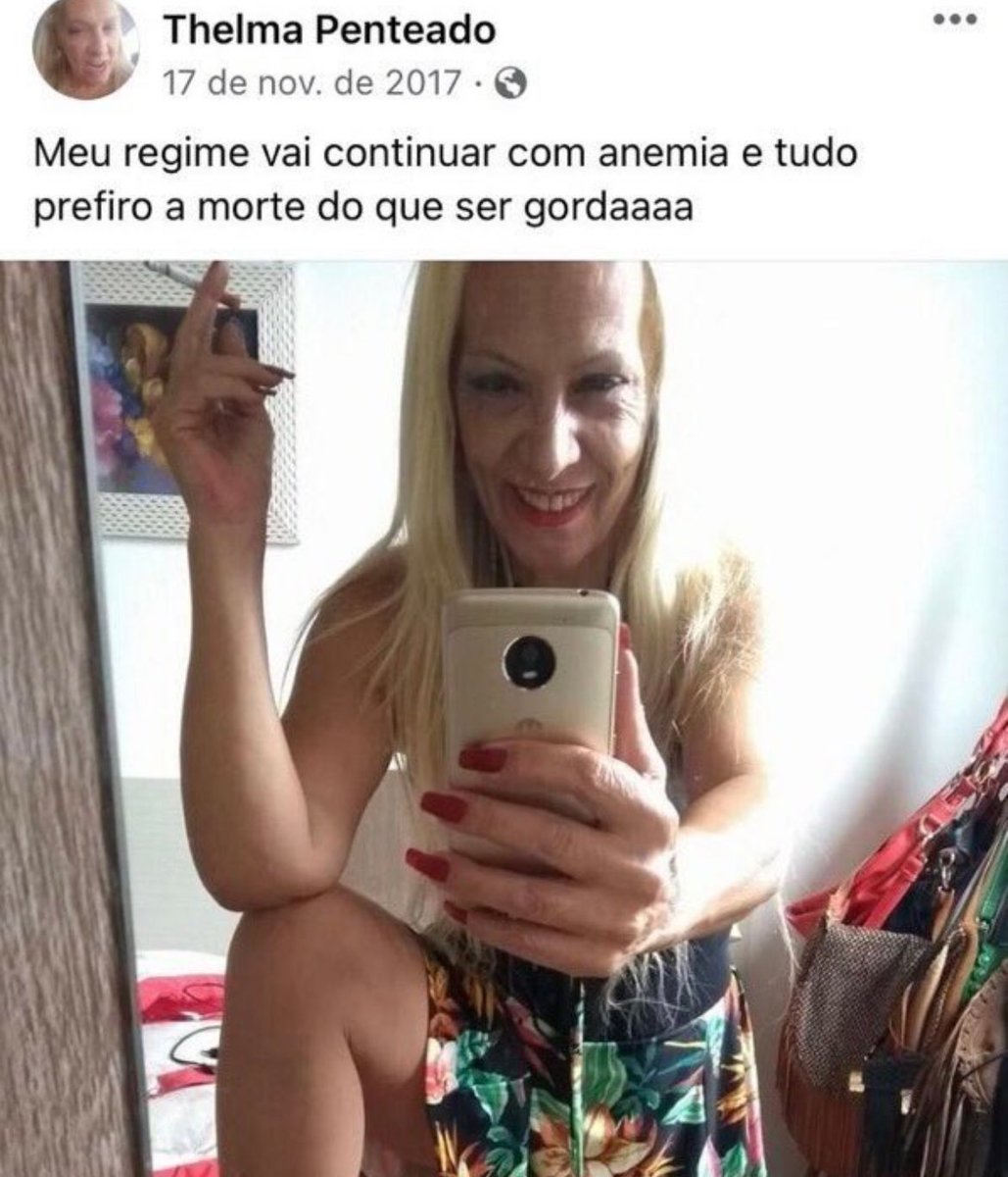 Thay calcinha de vó tweet media