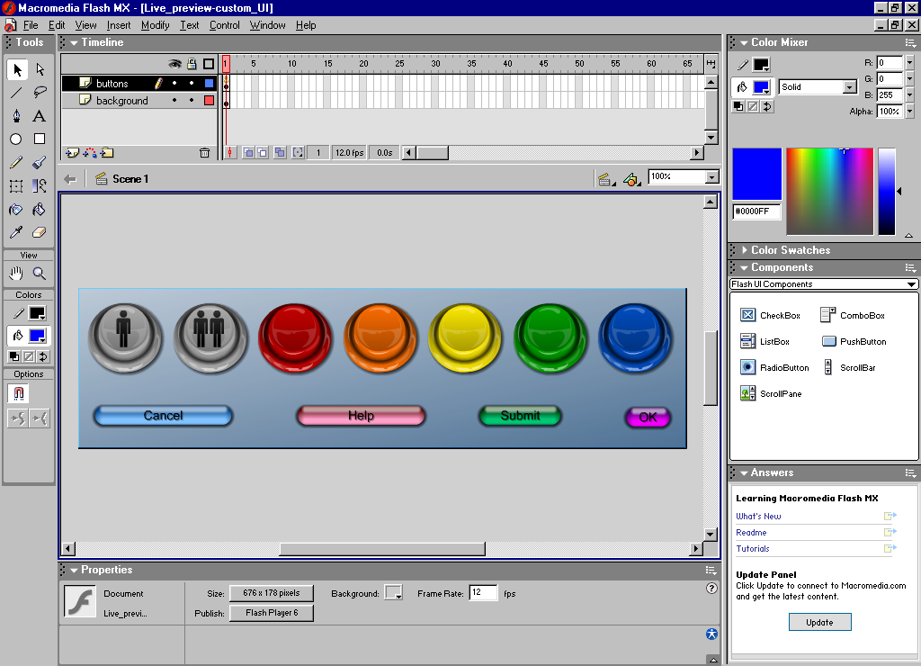 WebDesignMuseum's tweet photo. On March 15, 2002, Macromedia released a vector graphics editor for creating rich Internet content and multimedia applications Macromedia Flash MX.

#WebDesignHistory https://t.co/M9C5tzCaoW