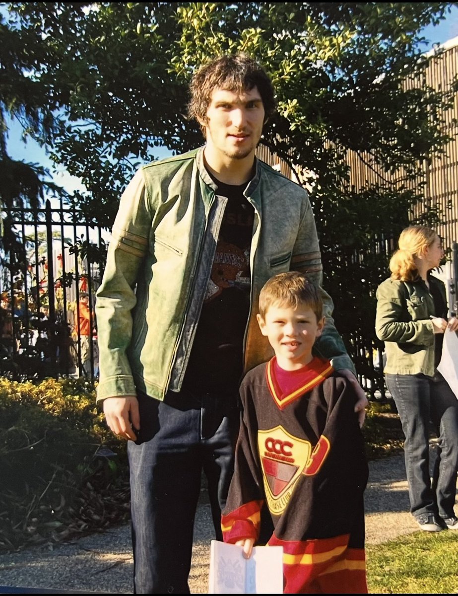 Tarik_ElBashir's tweet photo. The Sharks also figure to have DMV native Patrick Giles in the lineup today. From cheering for Ovi and the #ALLCAPS to facing them. Got to be such a thrill for the Chevy Chase native, who was recently acquired by SJS from FLA for Vitek Vanecek. https://t.co/jMwjxCHfKr