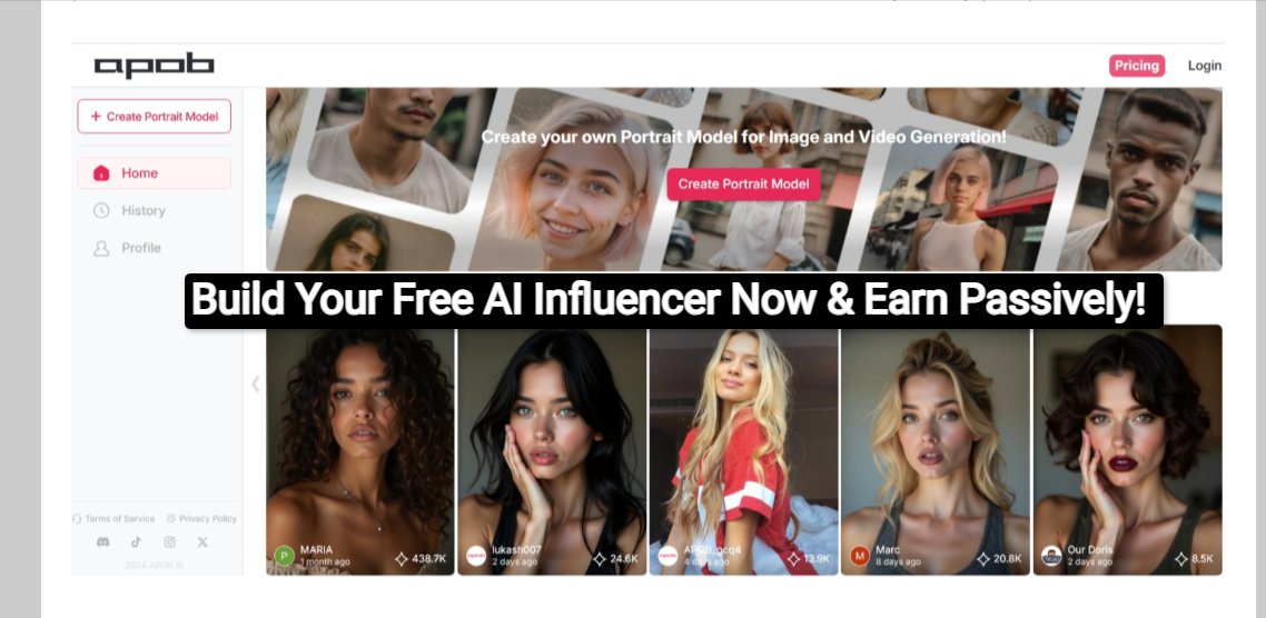 TWEETPRESSS's tweet image. Build Your AI Model for Free Today: Earn from an AI Influencer that Seems Completely Real and Engages Like a Human
softtechhub.us/2025/03/15/bui…

#ApobAI #AIModel #InfluencerMarketing #PassiveIncome #AIReview  #DigitalMarketing #Autopilot #SmartTechnology F-35 #ProfitWithAI