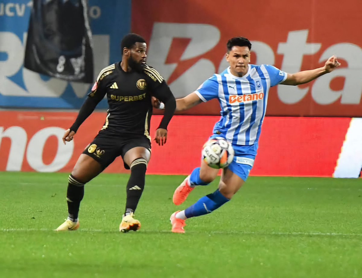 LegionCatracha's tweet image. #Rumania 🇷🇴 Triunfazo de la U de #Craiova con Denil Maldonado jugándolo todo‼️ con autoridad 3-0 sobre la U de #Cluj para ponerse de lideres provisionales en la liguilla de campeonato ‼️

@OfficialUCV @superligaro