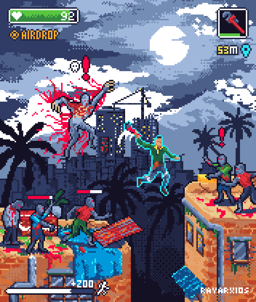 Somewhere in an alternate timeline, Dying Light was a Java game running on your old Nokia. 

Made this as a fun piece for #DyingLight Hero’s Journey competition

#pixelart