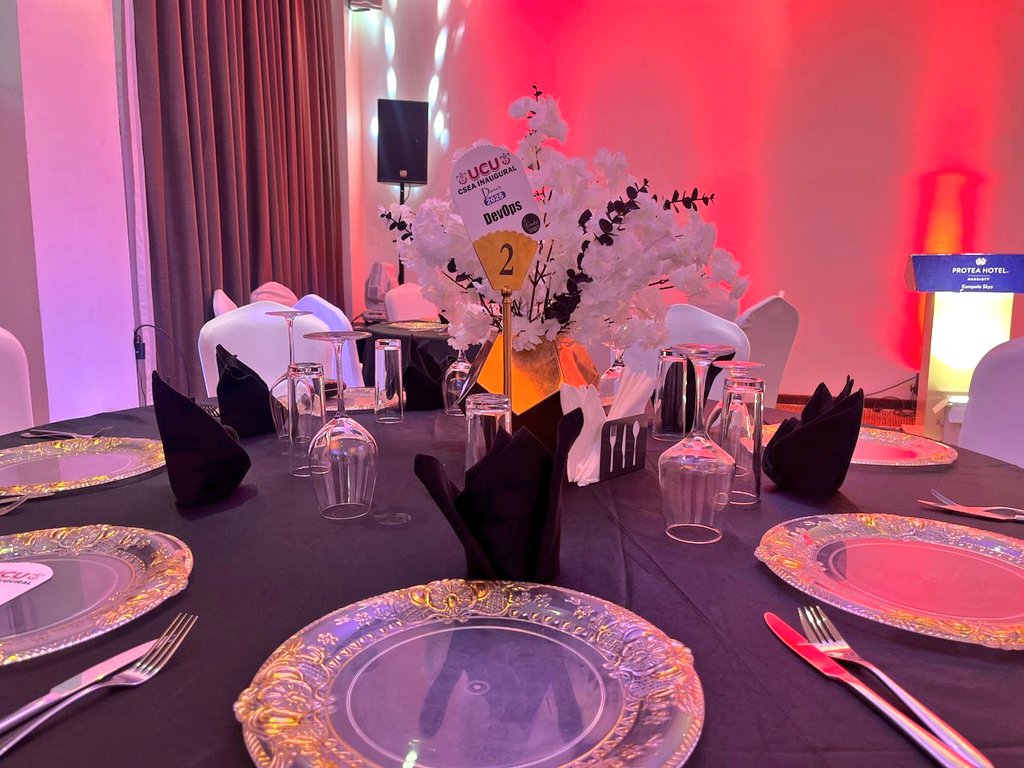 ucu_csea's tweet photo. It's time that time of the day.
We on! π
#UCUComputingDinner
#InauguralDinner2025 https://t.co/vjikIlPspg