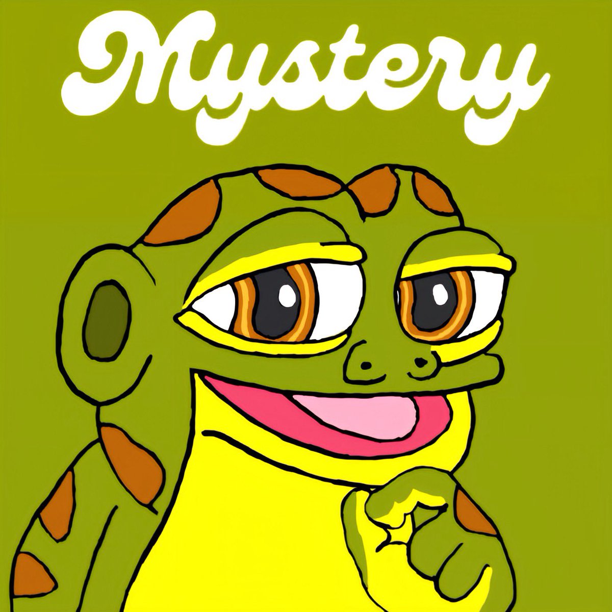 <a href="/BillyM2k/">Shibetoshi Nakamoto</a> It’s #MYSTERY the Frog!

<a href="/FuriesMystery/">Mystery 🐸</a> #Crypto #ETH
