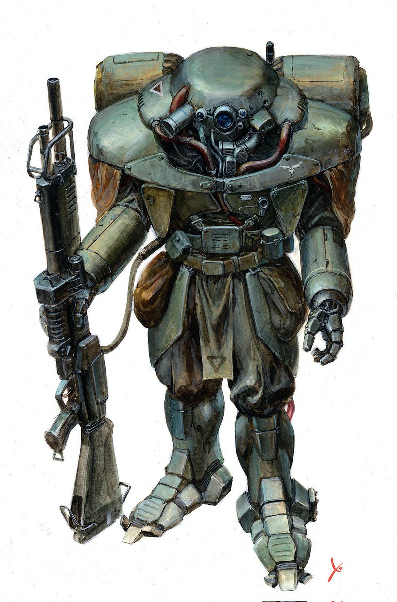 Orbital Infantry | 絵子 | <a href="/youkoumori/">絵子x〜イラスト集「KI.SHI.N」発売中</a> 
pixiv.net/en/artworks/12…