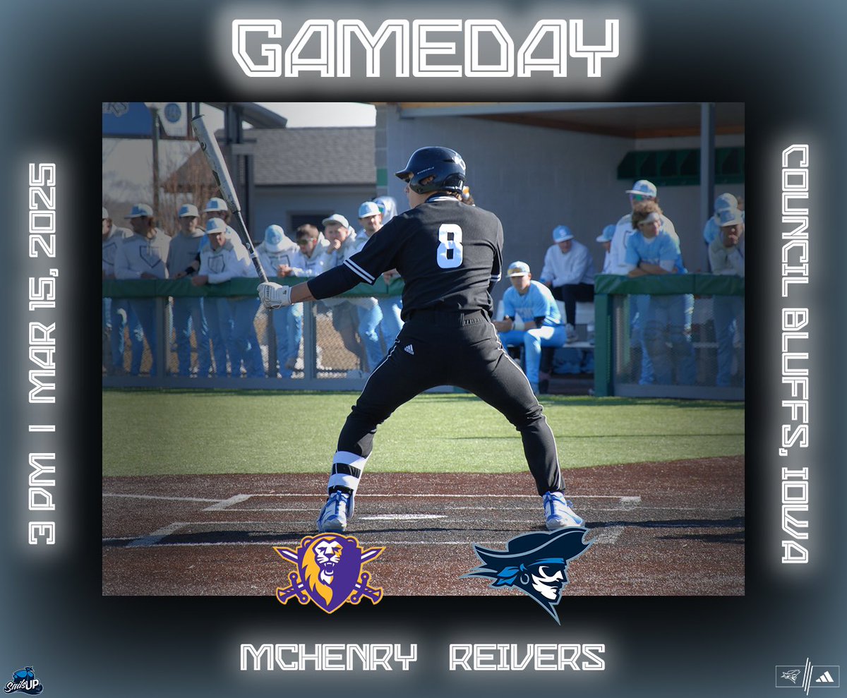 Iowa Western Reivers Baseball (@reiverbaseball) on Twitter photo The Reivers are going for the series win!!
π΄ββ οΈβΎοΈ REIVERS GAMEDAY βΎοΈπ΄ββ οΈ
π McHenry County
π 3pm
π Doc Ross Field, Council Bluffs, IA
πΊ goreivers.com/information/reβ¦
#SailsUpπ΄ββ οΈ | <a href="/GoReivers/">Iowa Western Reivers</a> The Reivers are going for the series win!!
π΄ββ οΈβΎοΈ REIVERS GAMEDAY βΎοΈπ΄ββ οΈ
π McHenry County
π 3pm
π Doc Ross Field, Council Bluffs, IA
πΊ goreivers.com/information/reβ¦
#SailsUpπ΄ββ οΈ | <a href="/GoReivers/">Iowa Western Reivers</a>
