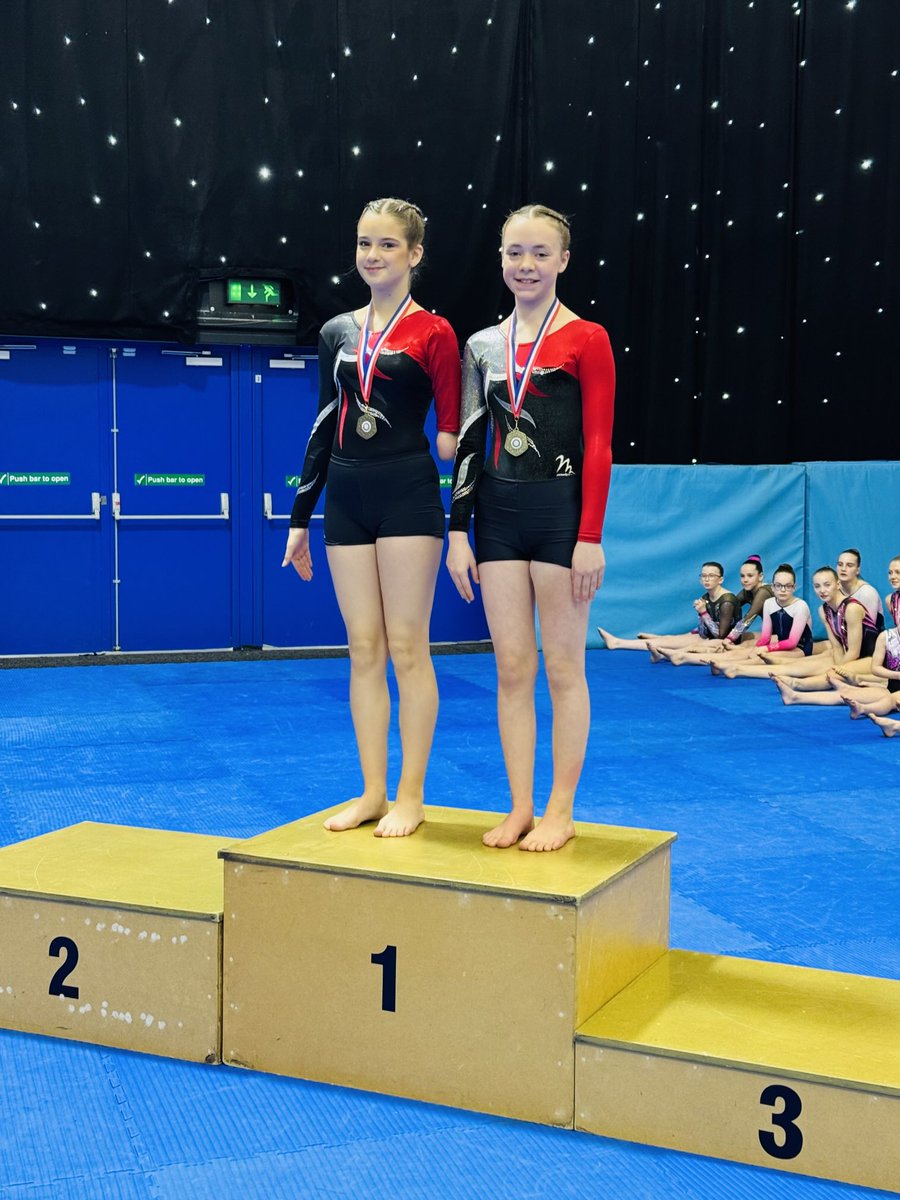 1st Place 🥇 Disability Acro! Well done girls! #teamheadlands