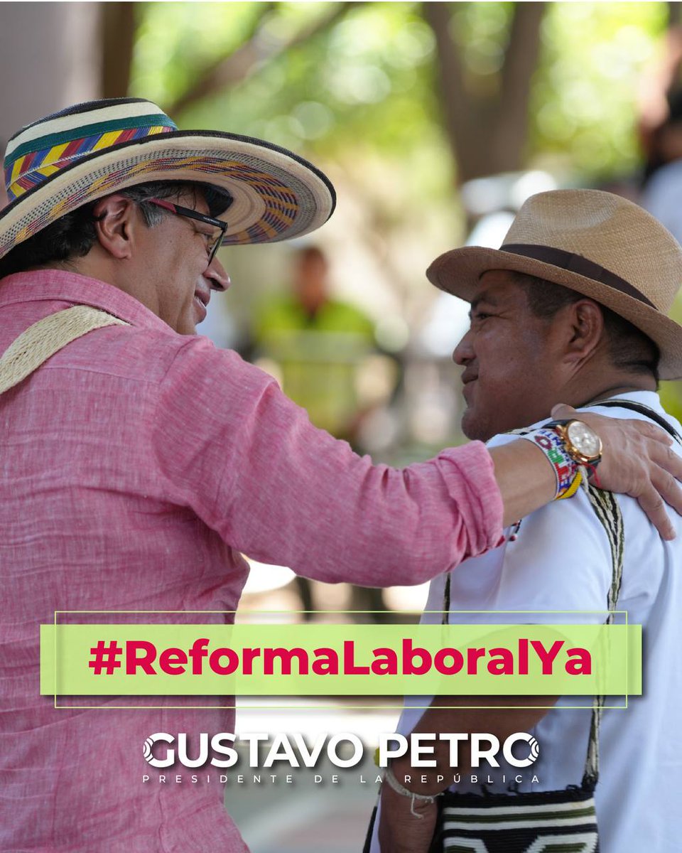 La CONSULTA POPULAR es el camino para que el pueblo directamente se pronuncie por las grandes transformaciones sociales que el país necesita urgentemente. Acompañaremos este 18M al presidente <a href="/petrogustavo/">Gustavo Petro</a> al inicio de esta transformación.