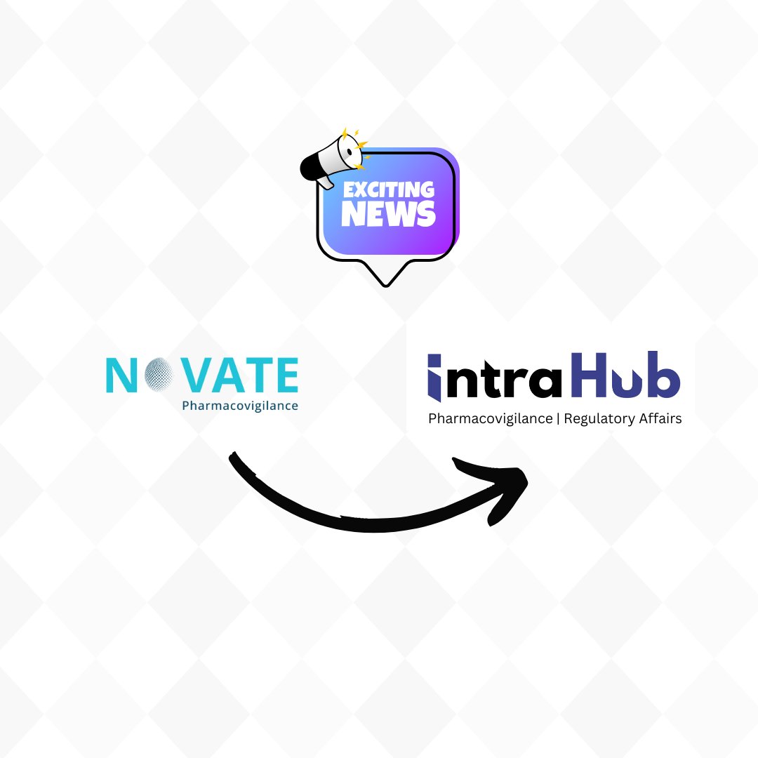 Novate_PV's tweet image. 🚀 Big News: Novate Pharmacovigilance is Now IntraHub!

We’re thrilled to announce that Novate Pharmacovigilance has officially rebranded to IntraHub—a transformation driven by our growing mission to revolutionize pharmacovigilance and regulatory affairs.  

#IntraHub #PV