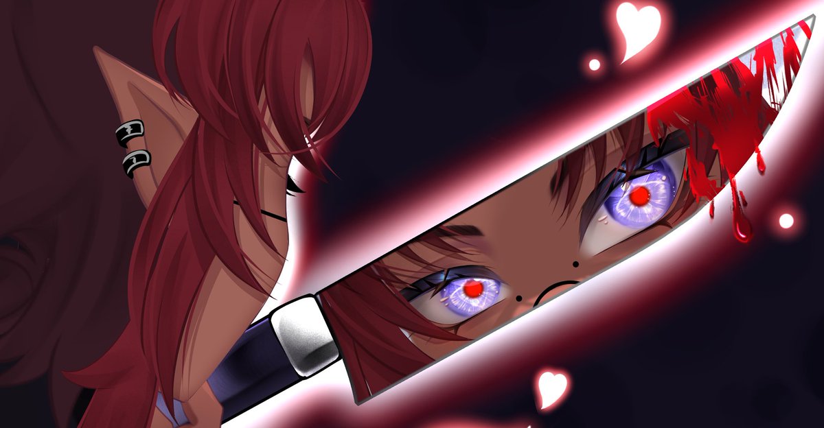 TheScarletVT's tweet image. "Love is in the heart right?... Looks like a lot of blood"
#ScArt
.
.
.
🎨:@/Nynbug