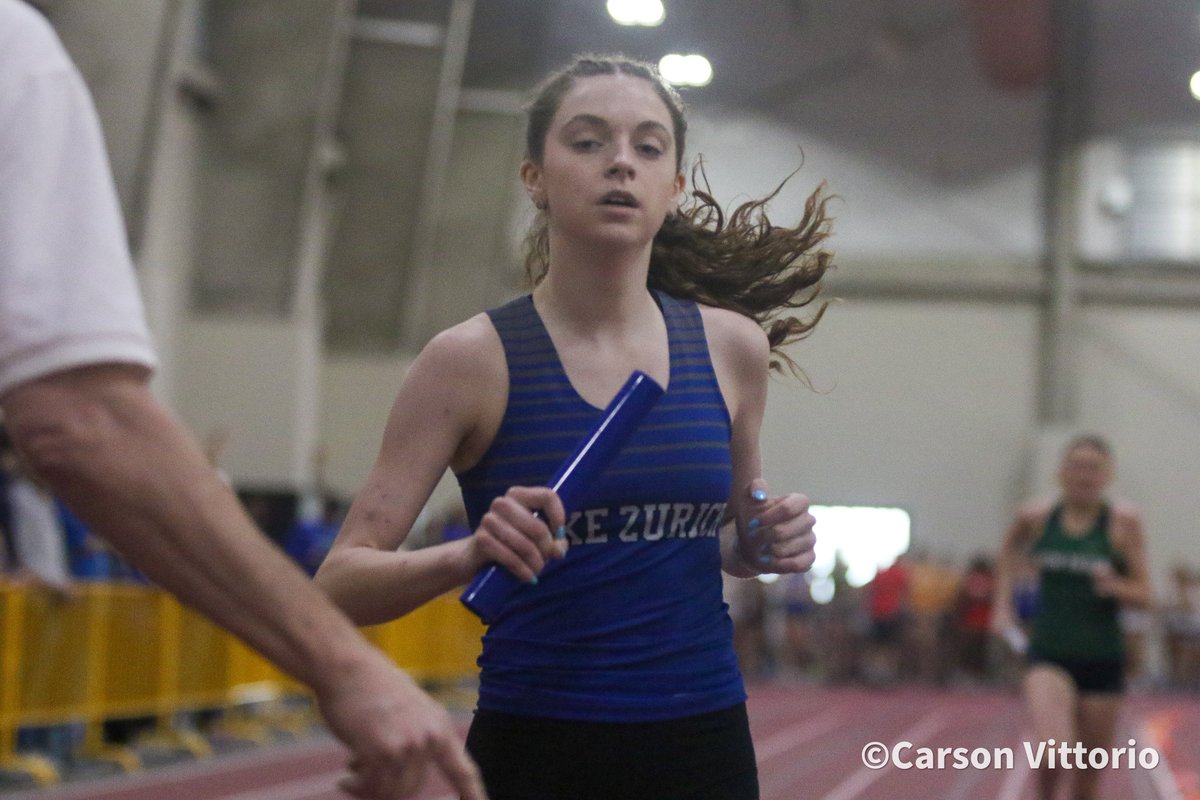 IllinoisRunNews's tweet photo. Lake Zurich runs a new IL#14 mark in the 4x800m with their 9:44.35! #HuntleyGirls25 https://t.co/RVmvEHeaVB
