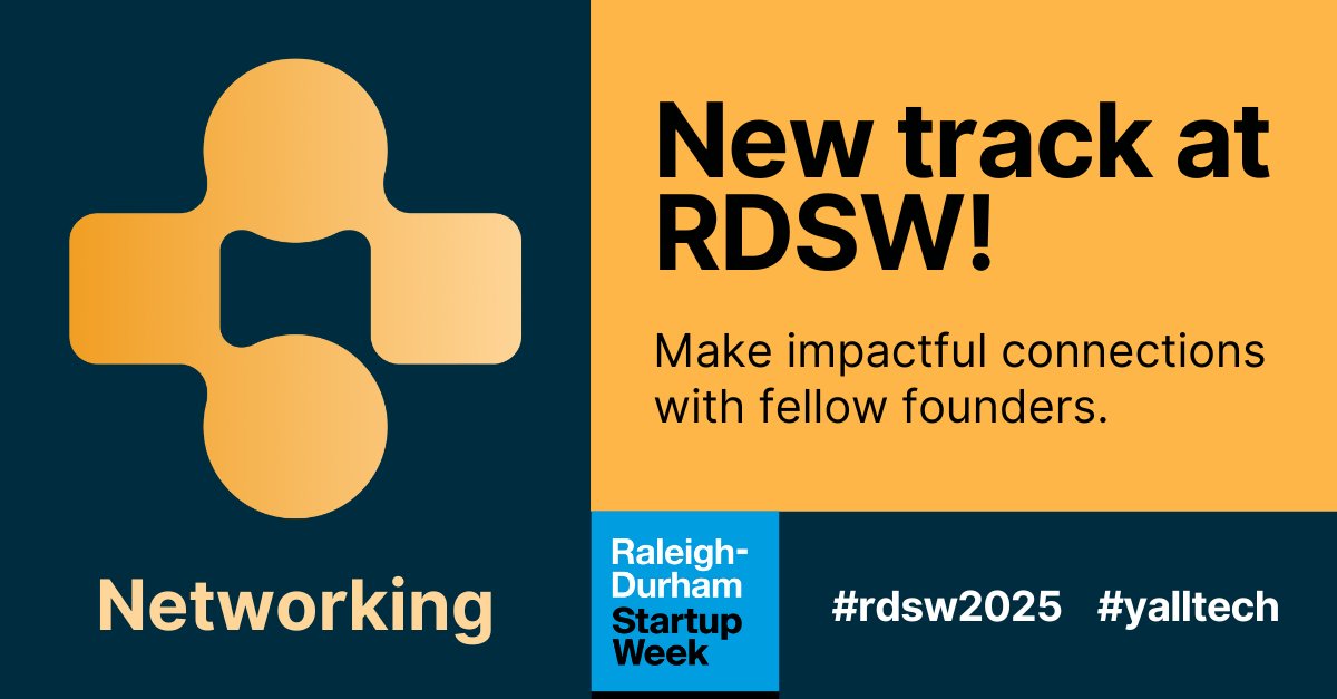 Raleigh-Durham Startup Week tweet media