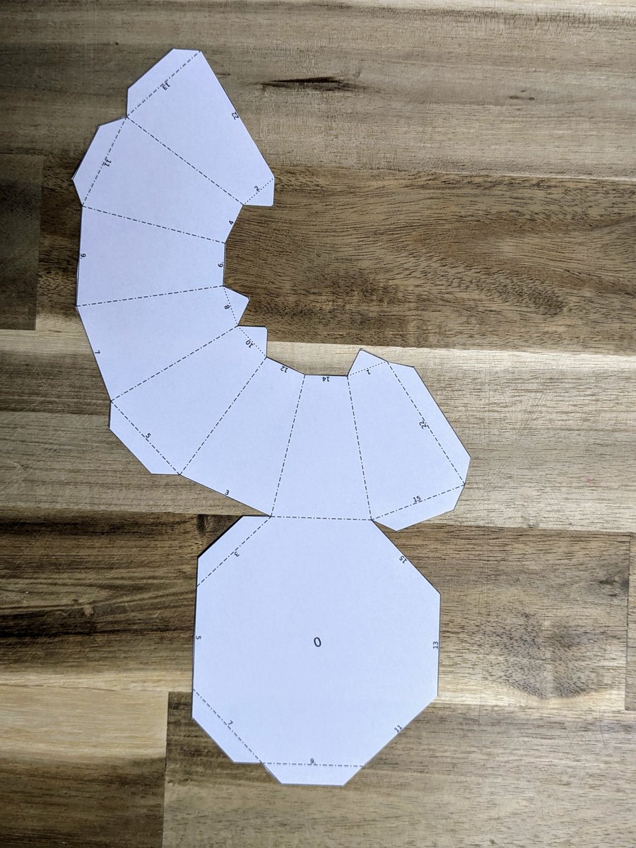 nyand_blender's tweet image. 実際に印刷＆組み立てしてみました！
とても実用的。まさに神(紙)アドオン。
#b3d #blender