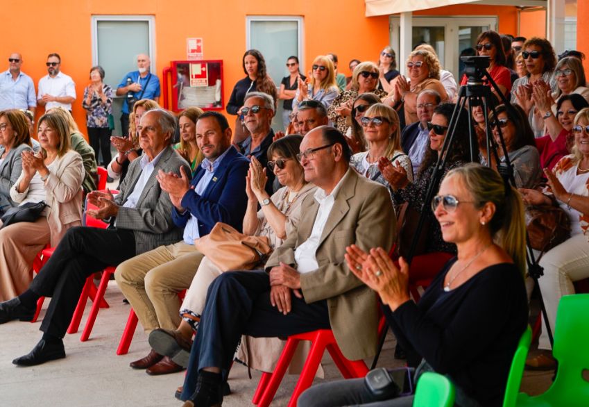 CladeraMachinD's tweet photo. Concurrimos a la inauguración de la Escuela Especial 255 en Santa Lucía. https://t.co/MNViNiscop