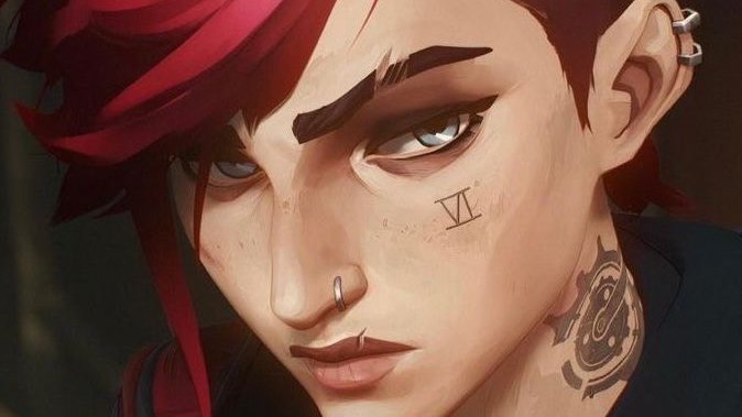 AntoineFRFRFR's tweet photo. La grande gagnante n'est pas une princesse ou une magicienne, mais une simple fille issue des tréfonds de Zaun. Elle été 1ere au classement féminin de janvier, aujourd’hui elle surpasse tout ces mecs puants. C’est la femme de notre chère modo @Chakira_ts, c'est la sublime VI ! https://t.co/WOv7tVpbEt