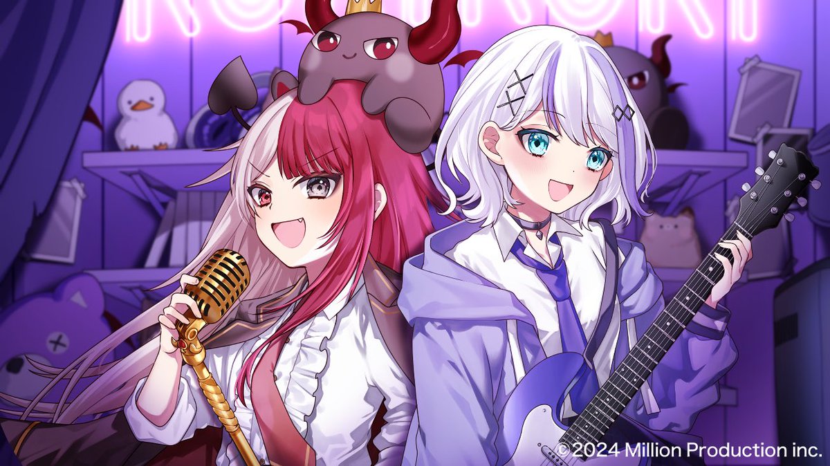 ミリプロ所属の音ノ乃ののさん、あくび・でもんすぺーどさんの｢ロキ