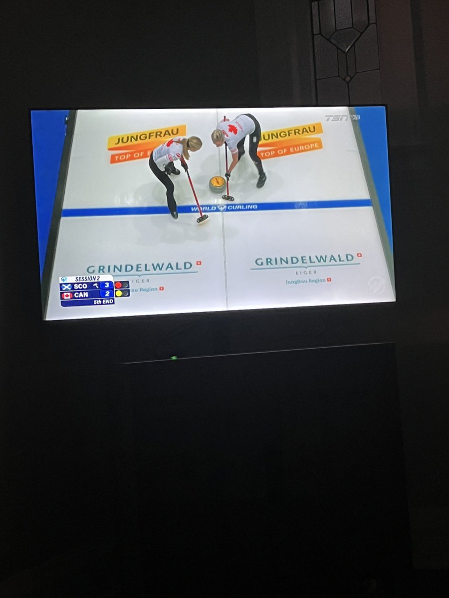 This is how early mornings will look like this week due to the <a href="/worldcurling/">World Curling</a> women’s world championships being in Korea. 

Excited to be cheering on <a href="/TeamHoman/">Team Homan 🥌</a> as she defends her world title. <a href="/CurlingCanada/">Curling Canada</a> is well represented as usual. 

Go Canada Go! 🇨🇦

#curlingrocks