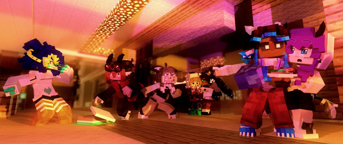 Random__Poral's tweet photo. forgot to post these from a month ago.

Second image [Birthday render gift for Drags] ft. Drags, Scotty, Reddi, Mochi. https://t.co/fNdAAYivDH