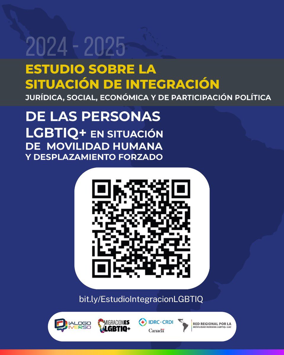 📢🔎 ¡Ya puedes acceder al estudio! 🔎📢
Presentamos el Estudio sobre la situación de integración jurídica, social, económica y de participación política de las personas LGBTIQ+ en situación de movilidad humana y desplazamiento forzado. 🌍🏳️‍🌈

Este informe ofrece un análisis