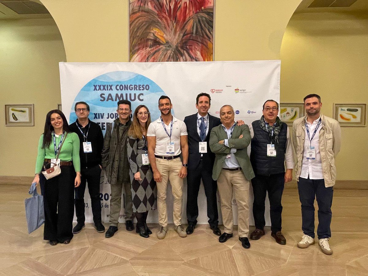 Orgulloso de formar parte de la nueva JD <a href="/samiuc_uci/">SAMIUC</a> 
Mucho trabajo por hacer en los SERVICIOS DE MEDICINA INTENSIVA DE LOS HOSPITALES COMARCALES ANDALUCES con nuestra ENFERMERÍA Y FEAs. 
#SAMIUCencuerpoyalma
#CongresoSAMIUC2025
<a href="/saludsurgranada/">Salud Sur Granada</a> 
<a href="/semicyuc/">SEMICYUC</a> 
<a href="/seeiucoficial/">SEEIUC</a>