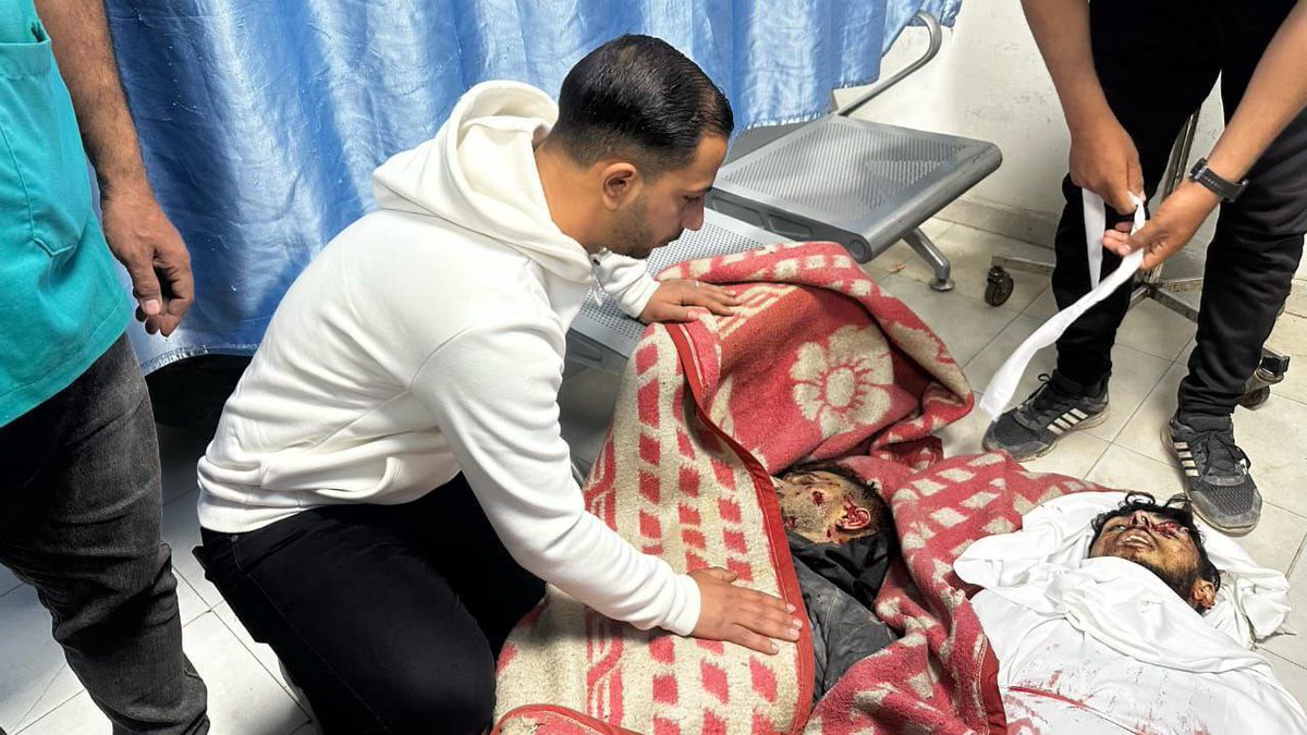 gazanotice's tweet photo. 🚨Breaking: The number of victims from the Israeli airstrike on northern Gaza has risen to 9, most of whom were journalists and media workers from the Al-Khair Foundation. 
The names of the victims are as follows:
-Bilal Abu Matar - Media Professional
-Mohammad Al-Ghafeer - Field Worker
- Mahmoud Al-Saraj - Media Photographer
- Bilal Akila - Media Photographer
- Abu Hazem Sardah - Driver
- Abu Suhaib Al-Najjar - Spokesperson
- Mahmoud Sleem - Drone Photographer
- Mahmoud Al-Bassous - Drone Photographer