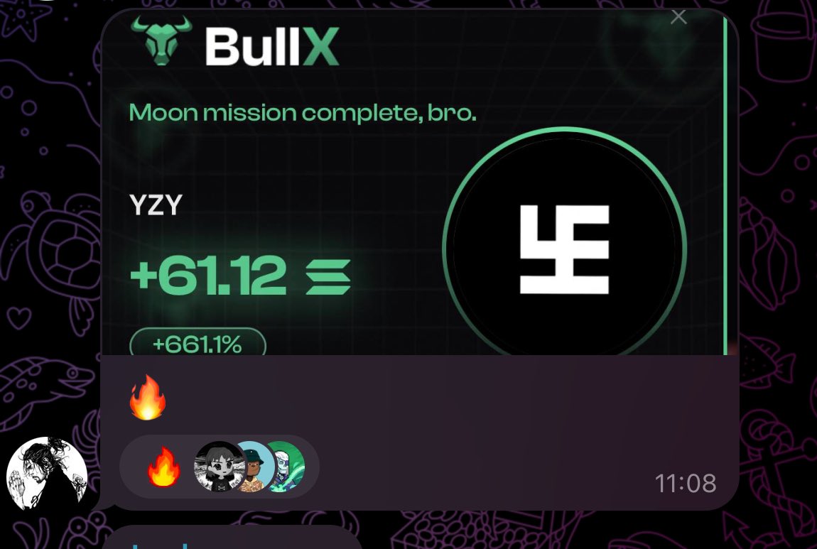 2nd part of the story came🔰

over 300k $ DiCooked on $YZY

legendary diamond hand from <a href="/DizasX/">DIZA</a> 1 to 2.2k sol