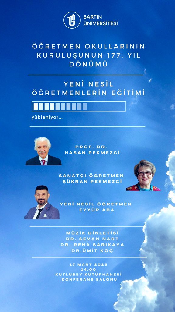 BARU English Language Teaching (@baru_elt) on Twitter photo 📣 Öğretmen okullarının kuruluşunu kutlamak adına tüm öğrencilerimizi 17 Mart, saat 14.00’da Kutlubey Kütüphanesi Konferans Salonuna davet ediyoruz ✨ <a href="/BARU_Egitim/">BARÜ Eğitim Fakültesi</a> <a href="/drfatmaunal/">Fatma ÜNAL</a> 📣 Öğretmen okullarının kuruluşunu kutlamak adına tüm öğrencilerimizi 17 Mart, saat 14.00’da Kutlubey Kütüphanesi Konferans Salonuna davet ediyoruz ✨ <a href="/BARU_Egitim/">BARÜ Eğitim Fakültesi</a> <a href="/drfatmaunal/">Fatma ÜNAL</a>