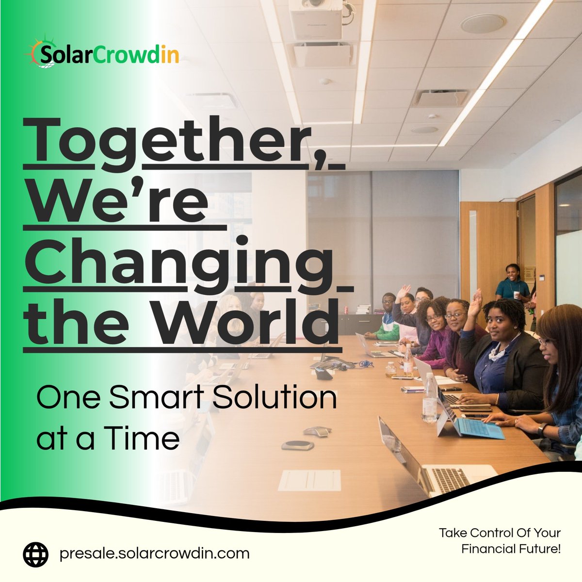 SCrowdin85084's tweet photo. π Together, Weβre Changing the World β One Smart Solution at a Timeπ
The future is bright, and itβs powered by innovation! π‘ From optimizing renewable energy systems to creating smarter, more sustainable grids.
Join the presale: https://t.co/woQ6XmlSze
#Solarcrowdin https://t.co/EYwZhj2too