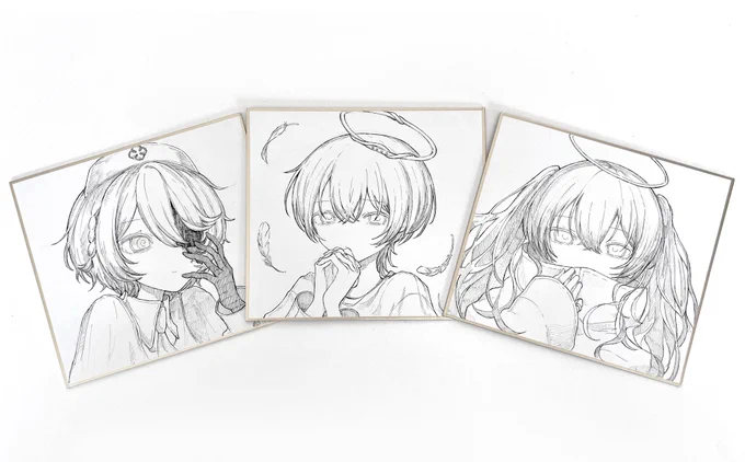 ジグさん新曲CD &amp;グッズ通販にて、原画を描き下ろさせて頂きました🪽数量限定ですのでぜひ💭✒️ 