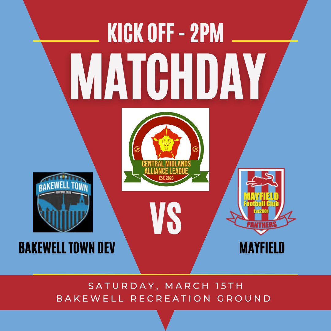 mayfield_fc's tweet photo. Mezza are back on the road, looking to add more points to their recent run of results, as we travel over to Bakewell for a slightly earlier 2pm K.O #utm #mezza https://t.co/aKr06NNuID