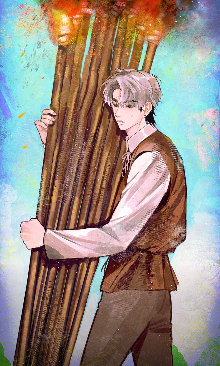 PLAVE 타로카드 합작그림
Ten of Wands
#PLAVE #플레이브