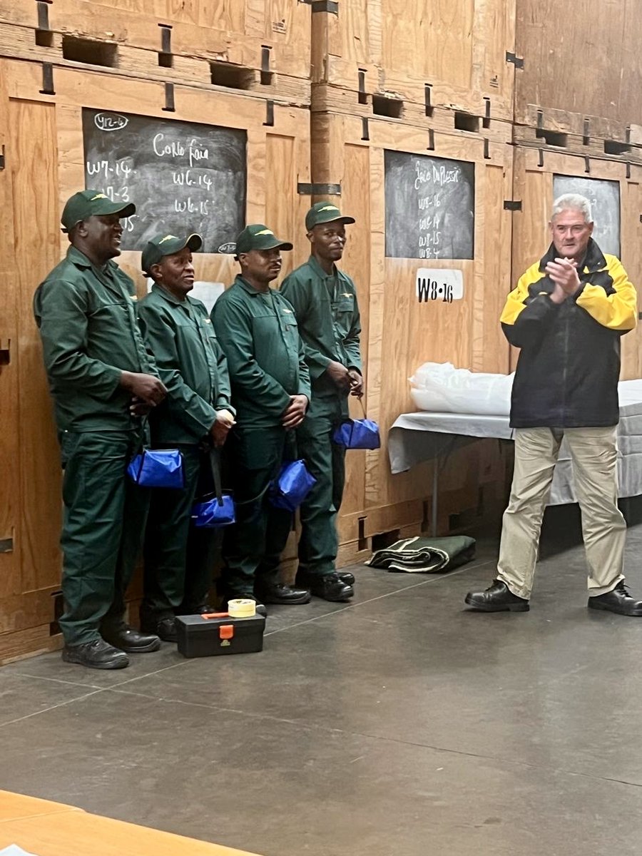 BiddulphsInt's tweet photo. Congrats to our Cape Town &amp; Johannesburg International teams for placing 2nd &amp; 3rd in the 2025 RFA Packer, Porter, Loader Competition! Huge thanks to our teams &amp; Joburg training center. Excited to build on this success in 2027! 💪📷 #BiddulphsInternational #PPLCompetition2025 https://t.co/kQ62APYUC2