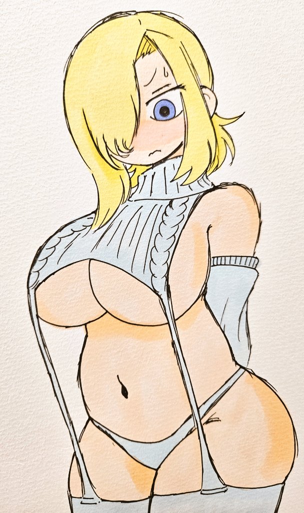 #みんなのパイアングル見せてくれ
うーん・・・🤔

喜多「んだよ、何か言いたげだな」

やはりもう少し過激な絵が欲しいな

喜多「いや充分過激だろ」

喜多さん

喜多「あ?」

脱いd(ザシュッ!) 