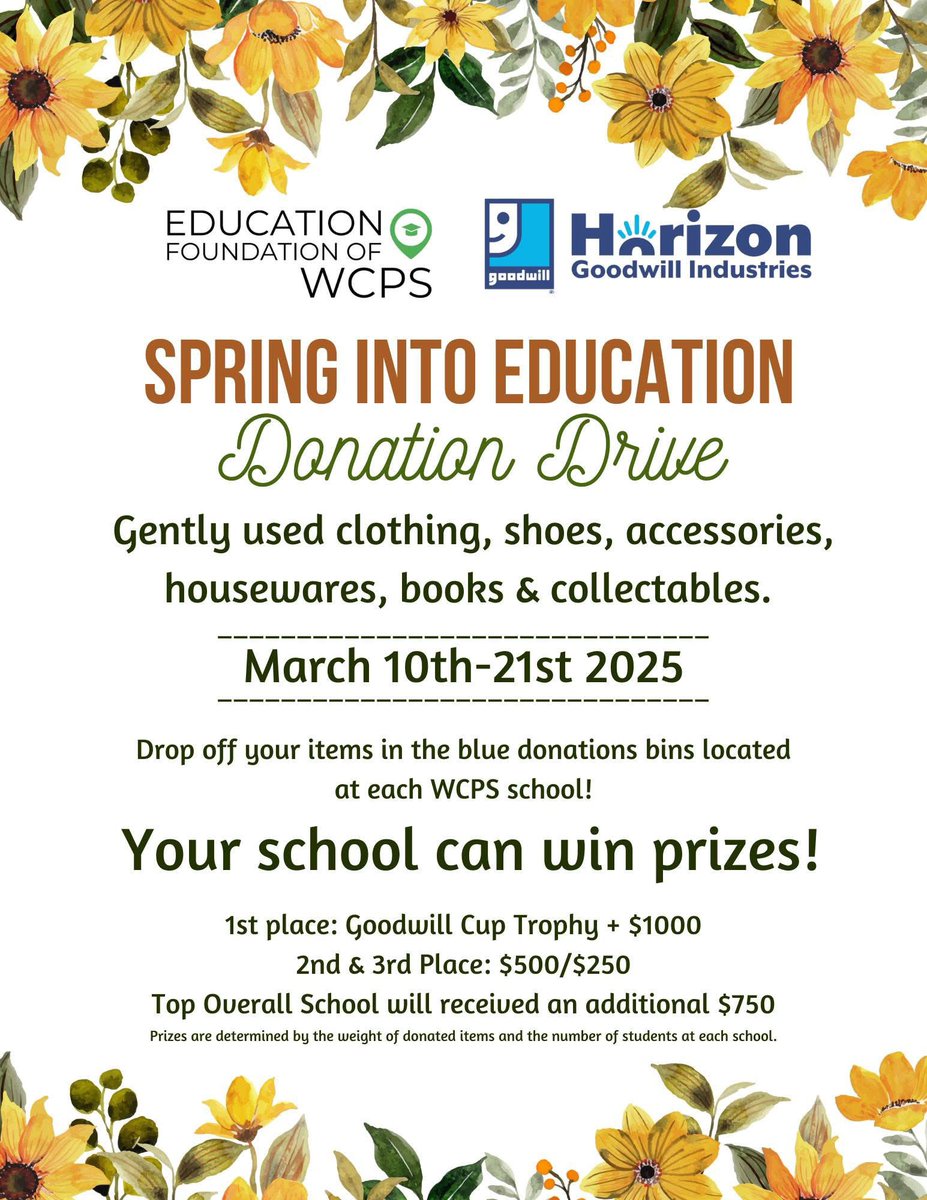 Education Foundation of WCPS tweet media