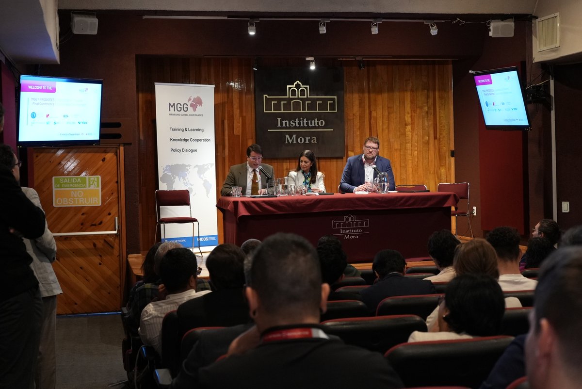Istituto Affari Internazionali - IAI (@iaionline) on Twitter photo 📢 This week, IAI participated in the final conference of the #MGGNetwork/#PRODIGEES project, hosted by <a href="/institutomora/">Instituto Mora</a> and organized by <a href="/IDOS_research/">IDOS_research</a>
🗣️ With <a href="/AleChiriatti/">Alessia Chiriatti</a>, we contributed to discussions on education, digitalisation, and South-South cooperation. 📢 This week, IAI participated in the final conference of the #MGGNetwork/#PRODIGEES project, hosted by <a href="/institutomora/">Instituto Mora</a> and organized by <a href="/IDOS_research/">IDOS_research</a>
🗣️ With <a href="/AleChiriatti/">Alessia Chiriatti</a>, we contributed to discussions on education, digitalisation, and South-South cooperation.