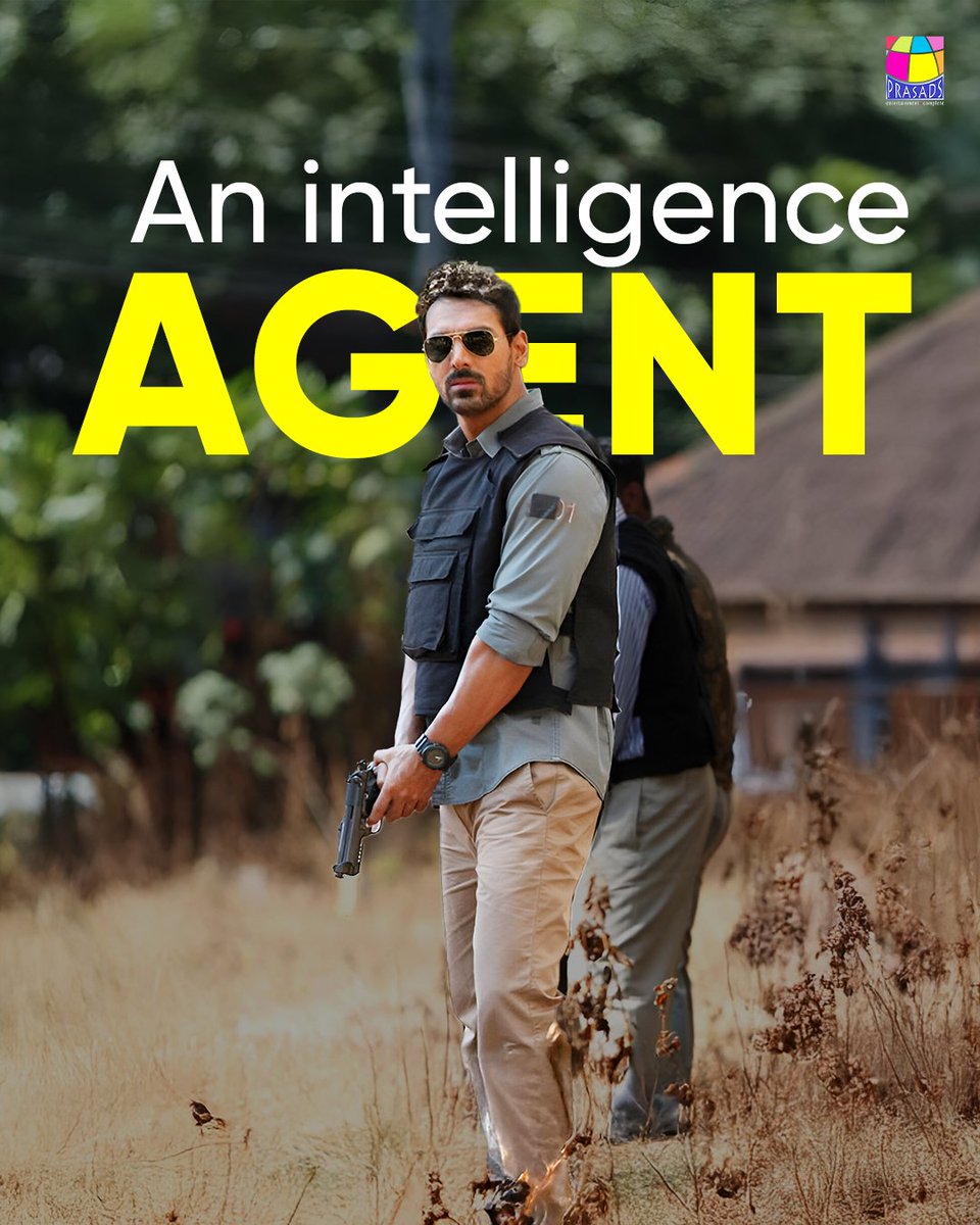 PrasadsCinemas's tweet photo. All about charm, talks and country saving 🌍✨
#prasadsmultiplex #pcx #movies #johnabraham #actionhero #actionmovies #patriotic #diplomat #patriots #india #indianpolitics #soldier #indianofficers #country #courage #pride #hindimovie #bollywood #hitmovies #truestory https://t.co/6oYeVeEvcy