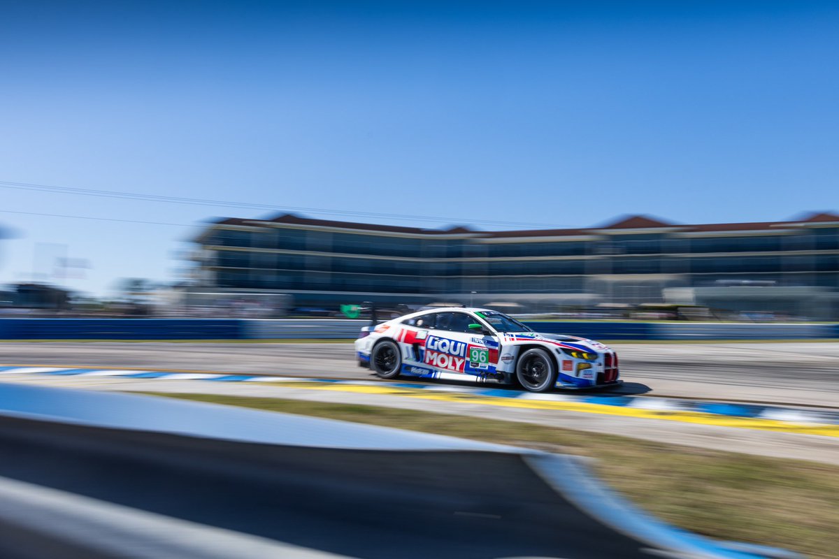 Sebring 12 Hour today. Going to be a long tough race but our <a href="/LiquiMolyUSA/">Liqui Moly USA</a> Belle Haven Investments BMW M4 GT3 is ready to go! Tune in to Peacock at 10AM for flag to flag coverage