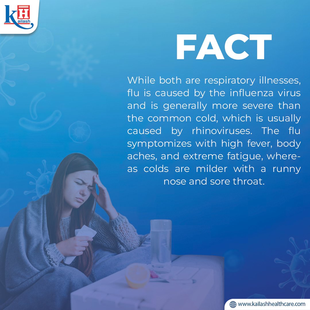 KailashHealth's tweet photo. Sneezing, fever & other symptoms! Confused between flu or cold? Learn the fact here.
Learn more: https://t.co/3PxoApMEoA
#flucold #mythfacts #HealthFacts https://t.co/lZgfmtUQOj