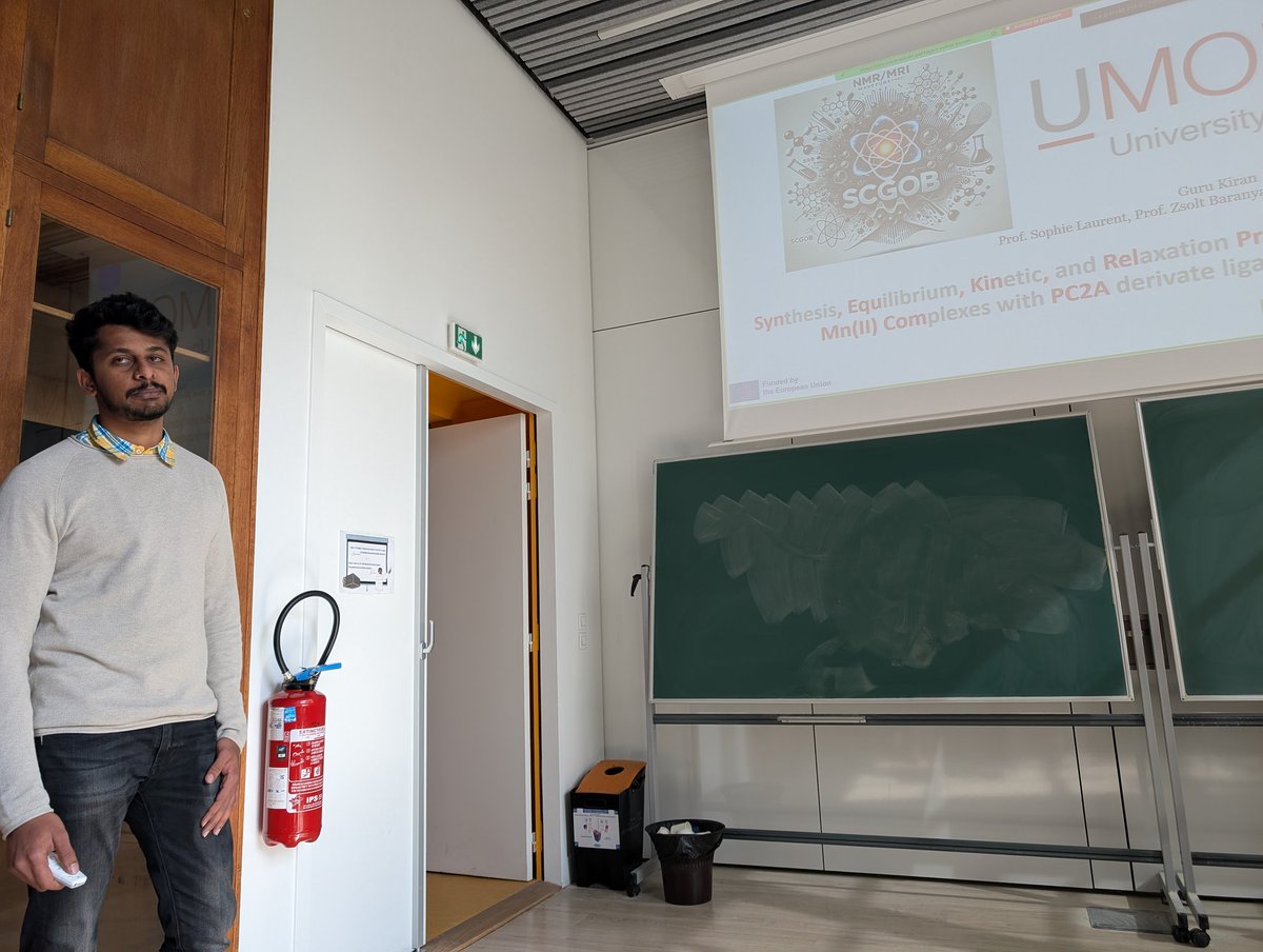 👏 Mamoona and Guru are concluding the FC-RELAX doctoral candidates presentations. Congratulations to all!
#NMR 
#NMR_relaxometry