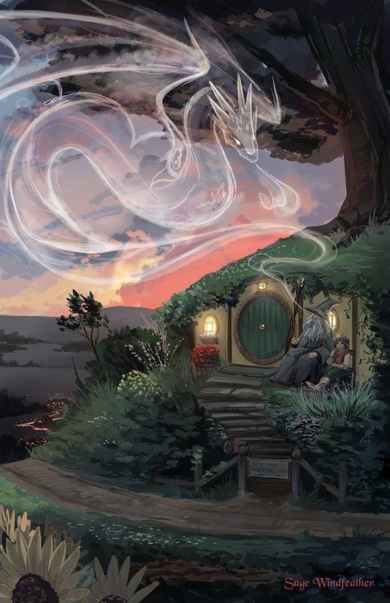 Gandalf &amp; Bilbo
By Sage Windfeather
