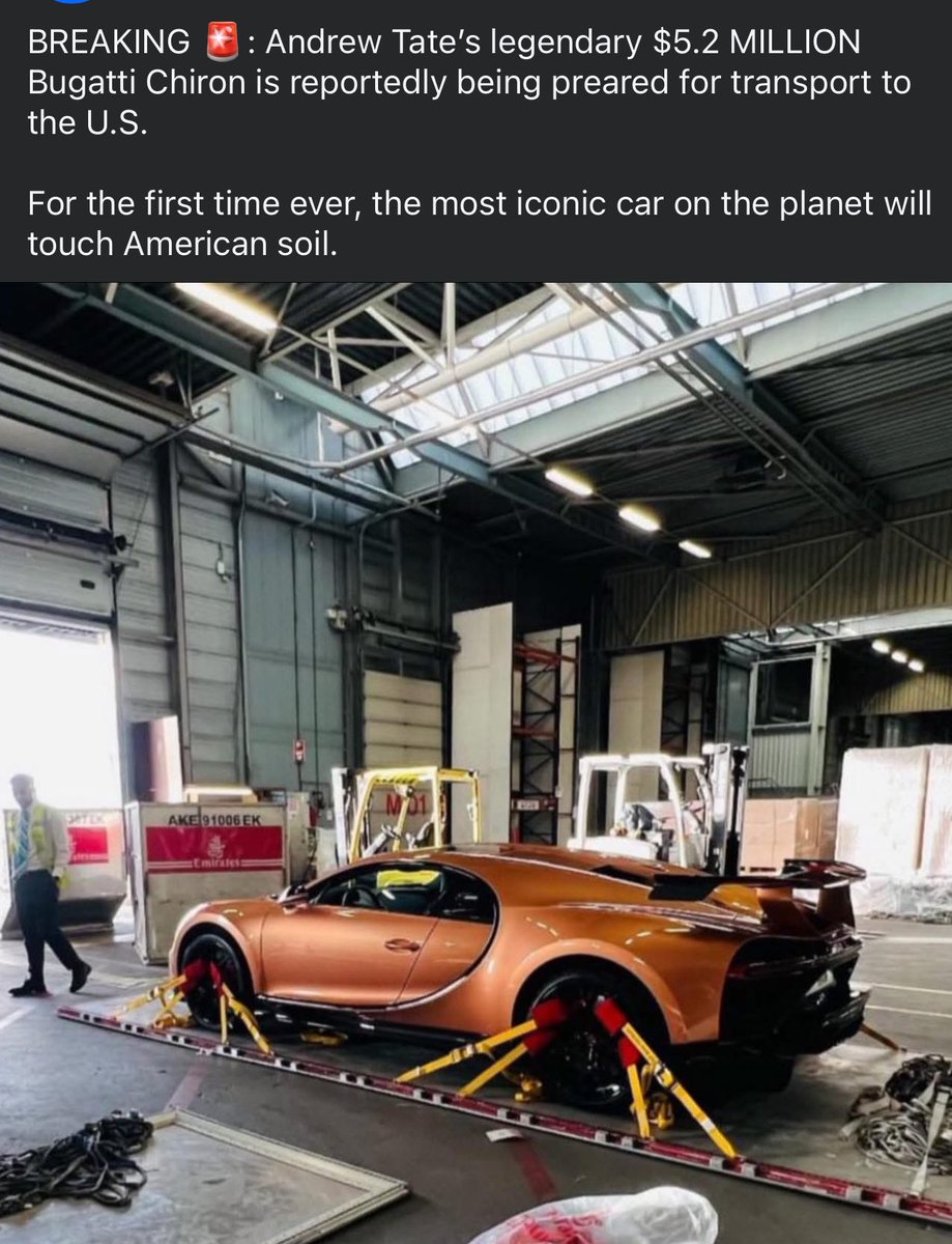 TheRefinedG's tweet photo. Hey Everyone!!

- It’s HAPPENING!!

@Cobratate Called In THE BUGATTI 🏎️ 

$Daddy World Tour 🗺️ 

Loading….

Time to Begin! https://t.co/OxTb3KOudI