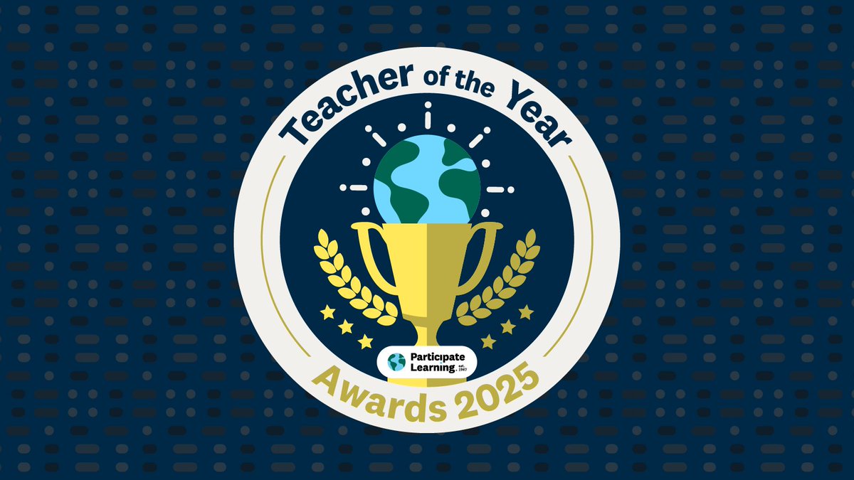 Time is ticking! ⏳ The 2025 Participate Learning #TeacherOfTheYear Awards nomination deadline is approaching. Don’t miss your chance to highlight an amazing educator in our network!

🏆 Nominate someone before March 17: bit.ly/4bfvY4y
#UnitingOurWorld